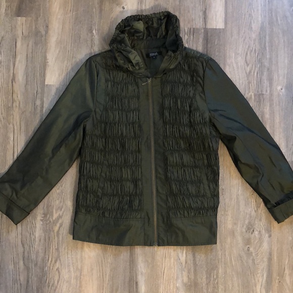 Renuar jacket Oliver green womens size 14 - Picture 4 of 5